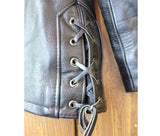 Unisex Vetements De Cuir Originaux Leather Moto Jacket