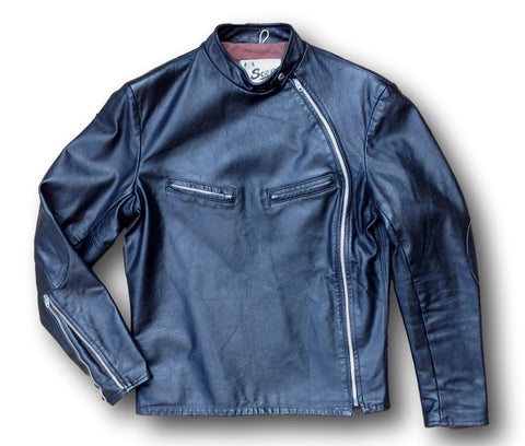 Score Sportswear Men's Vintage Cafe Racer Jacket  (Super Rare !)